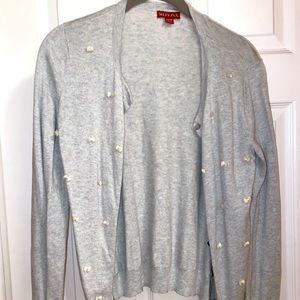 Merona bow tie cardigan